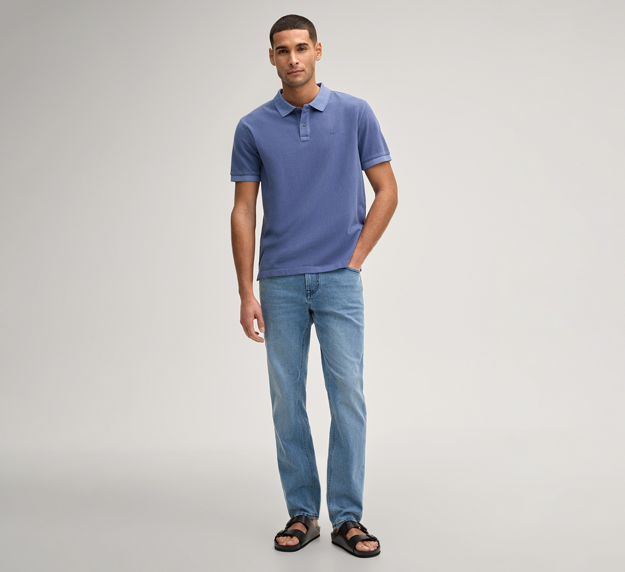 JOOP! presents the product Ambrosian Polo Shirt in Blue from the category T-Shirts & Sweatshirts