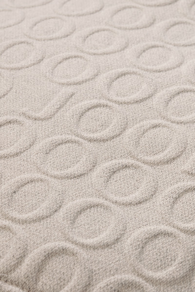 JOOP! Signature decorative cushion cover in natural, 40 x 40 cm