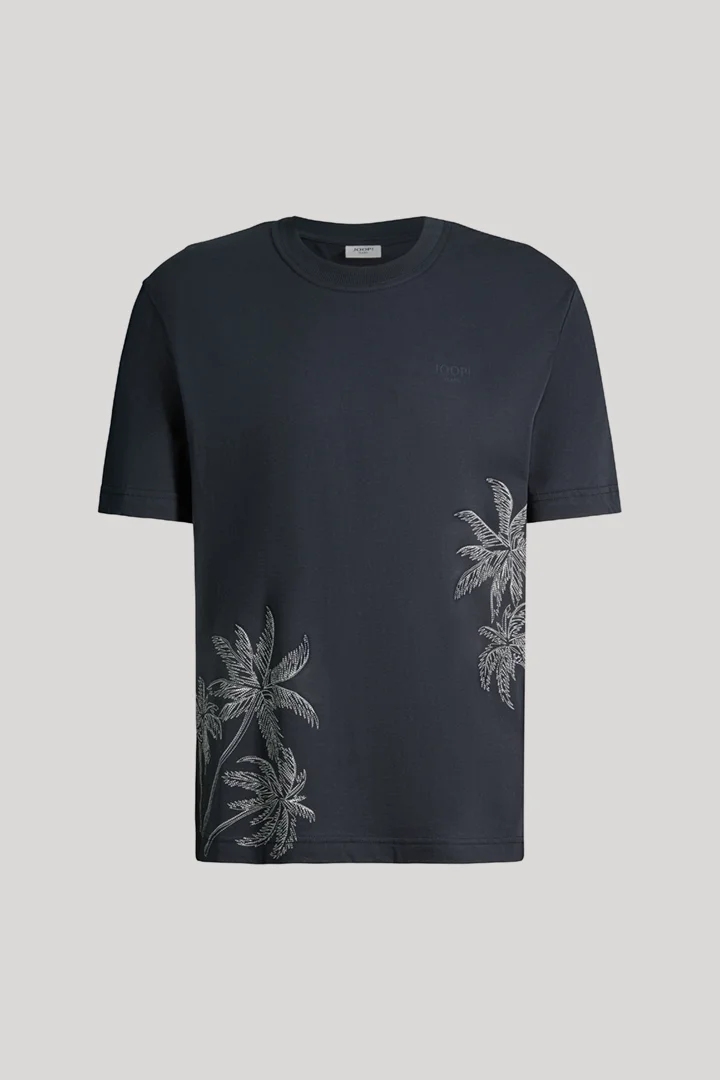 Führt zu Produktdetailseite „T-Shirt Aumoa in Navy gemustert"