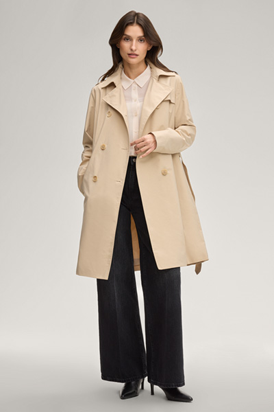 Trenchcoat Cindy in Sand