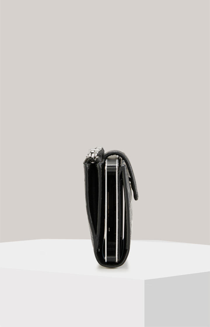 Portfel Leggero Stampa C-Four E-Cage w kolorze czarnym