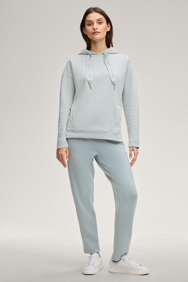 Führt zu Produktdetailseite „Hoodie in Hellblau"