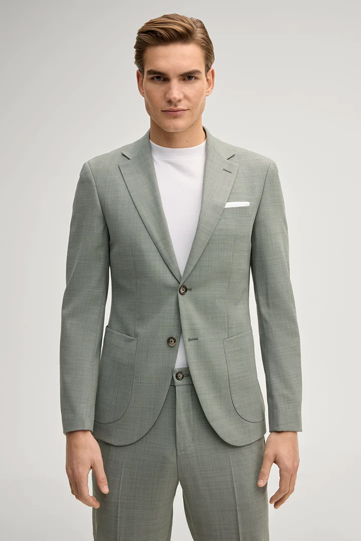 Leads to product detail page "Dallas modular jacket in sage"