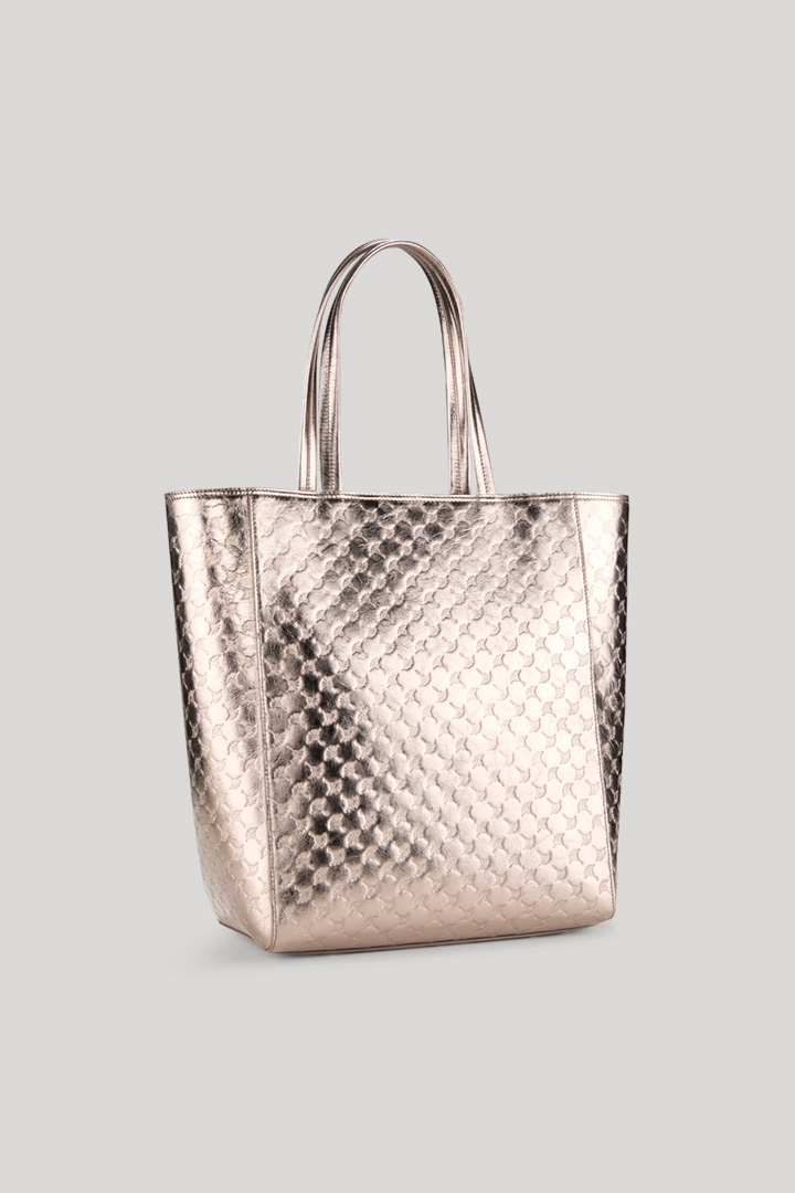 Stampa Metallica Shopper in Bronze