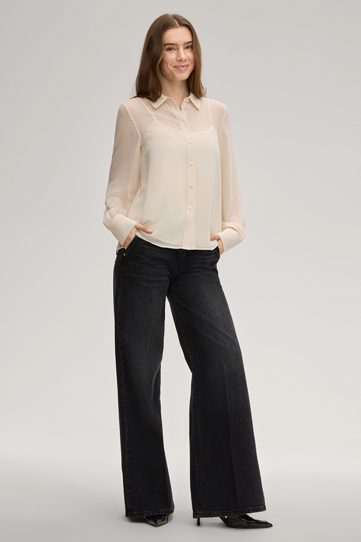 Führt zu Produktdetailseite „Bluse Brisa in Champagner"