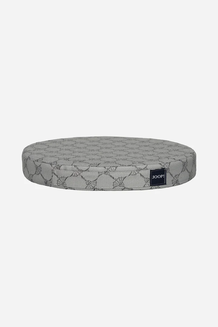 Führt zu Produktdetailseite „Sitzkissen rund JOOP! OUTDOOR CUSHION CORNFLOWER RELAX in Stein, 40 x 40 cm"