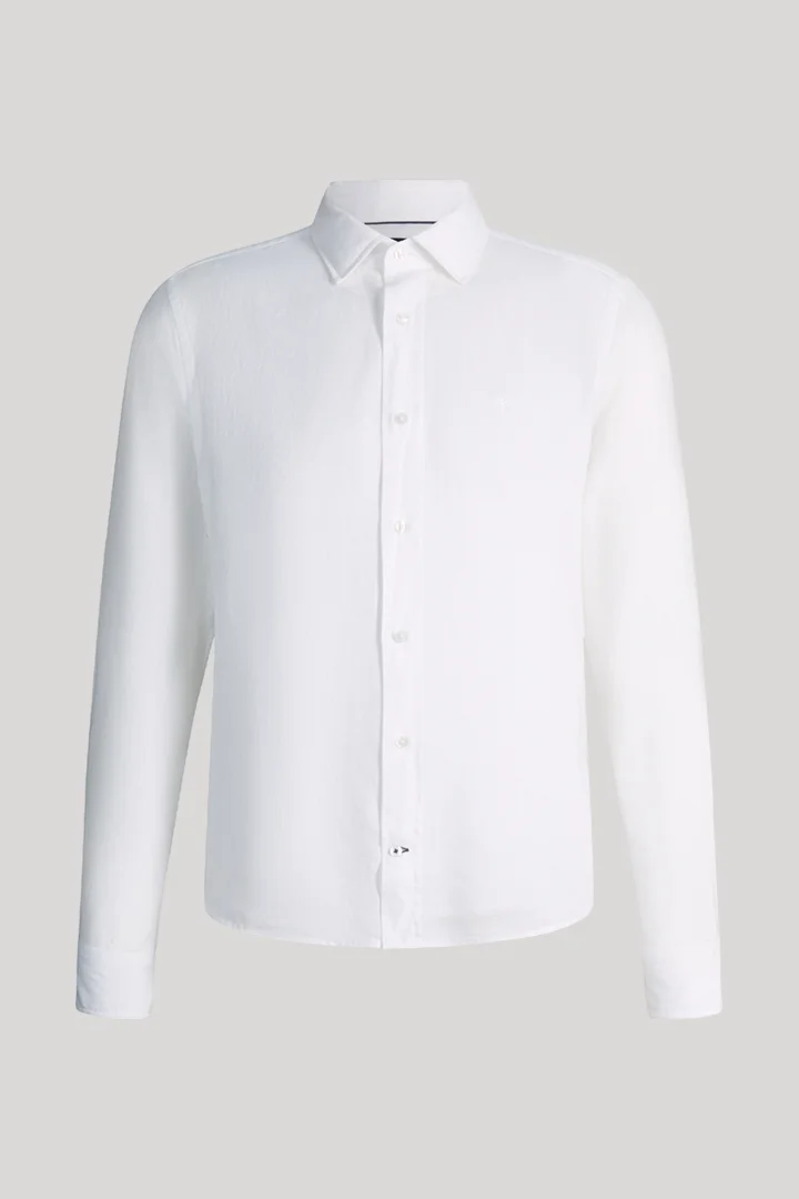 Leads to product detail page "Mike shirt in white"