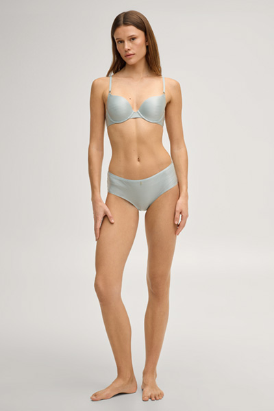 Panty in silver grey