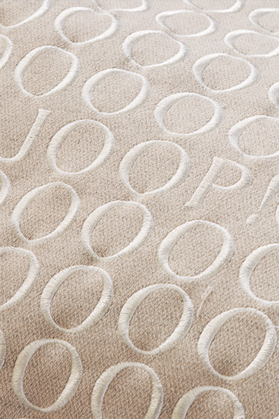 JOOP! FINE SIGNATURE decorative cushion cover in natural, 50 x 50 cm