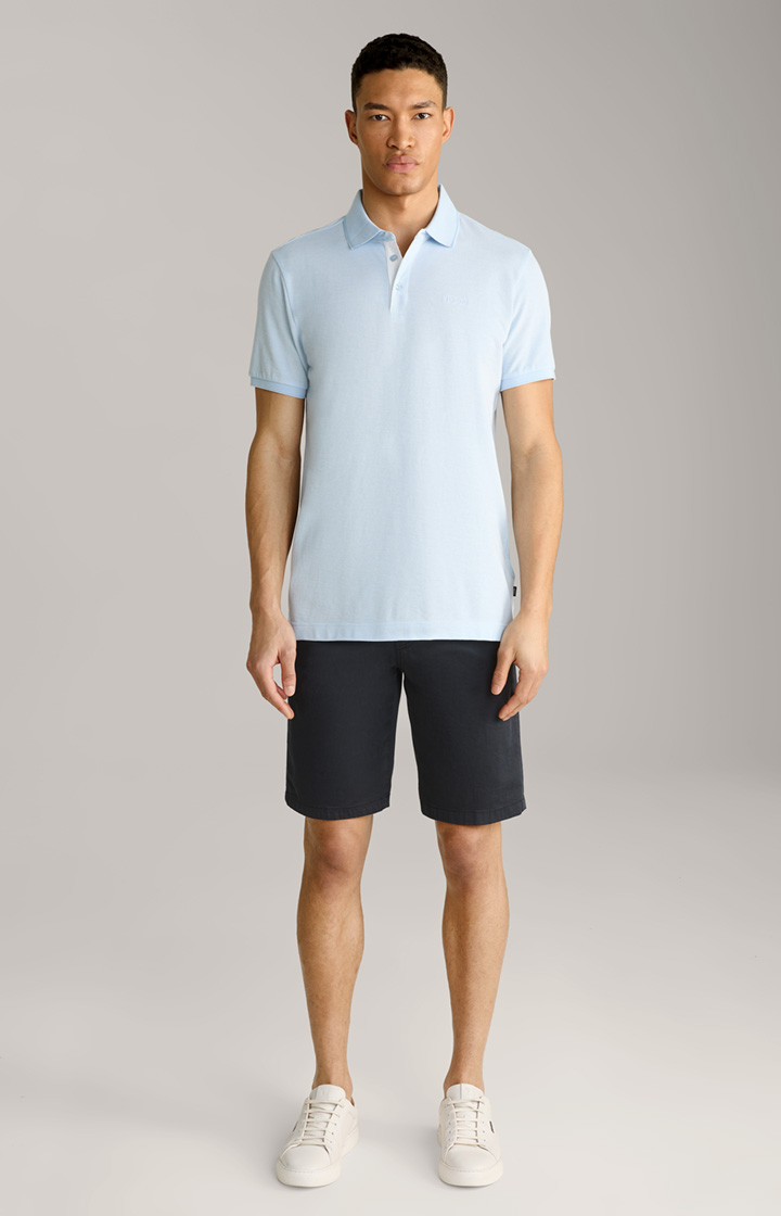 Percy Polo Shirt in Light Blue
