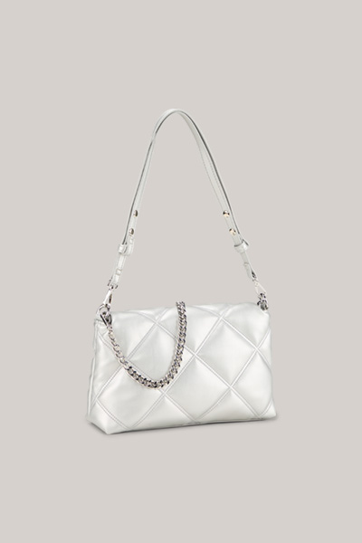 Confetto Solar Shoulder Bag in Silver