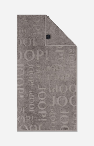 JOOP! STUDIO REPEAT Shower Towel in Graphite, 80 x 150 cm