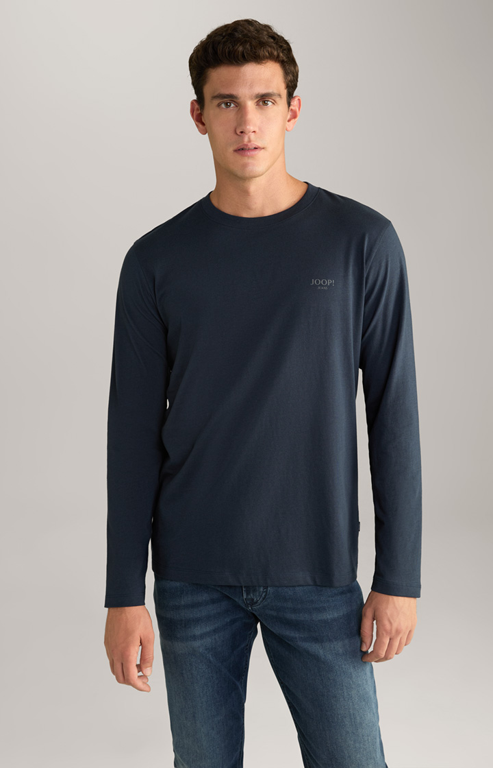 Alphis Long Sleeve Top in Navy