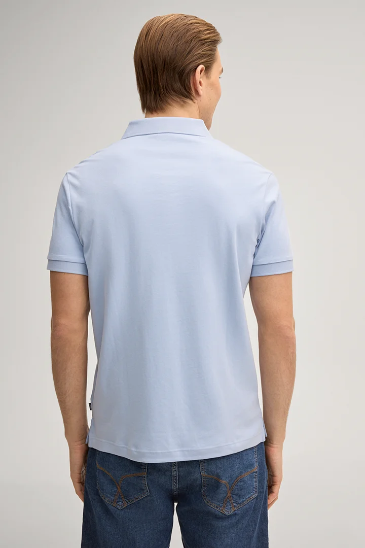 Primo polo shirt in light blue