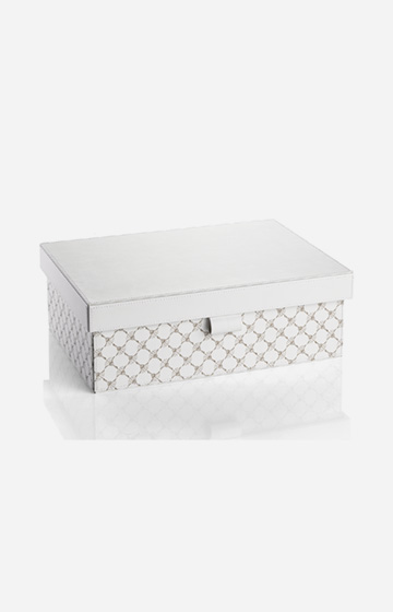 JOOP! CORNFLOWER Box L with Lid in White/Grey