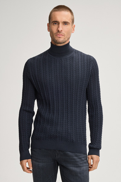 Strickpullover Danilor in Dunkelblau