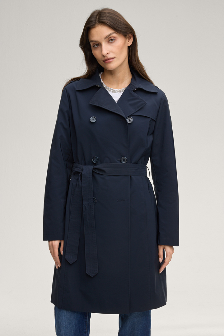 Führt zu Produktdetailseite „Trenchcoat Cindy in Navy"