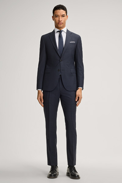 Blayr modular pants in navy check