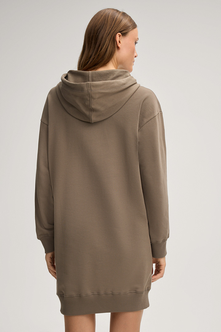 Tenny Sweatshirt Dress in Khaki