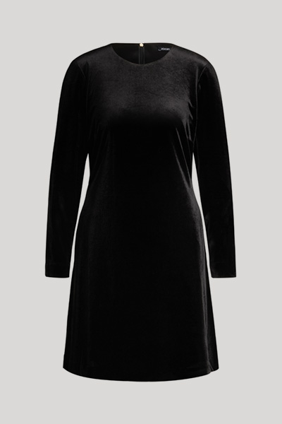 Doori Velvet Dress in Black