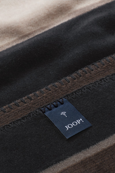 Wohndecke JOOP! STRIPES in Schwarz, 150 x 200 cm