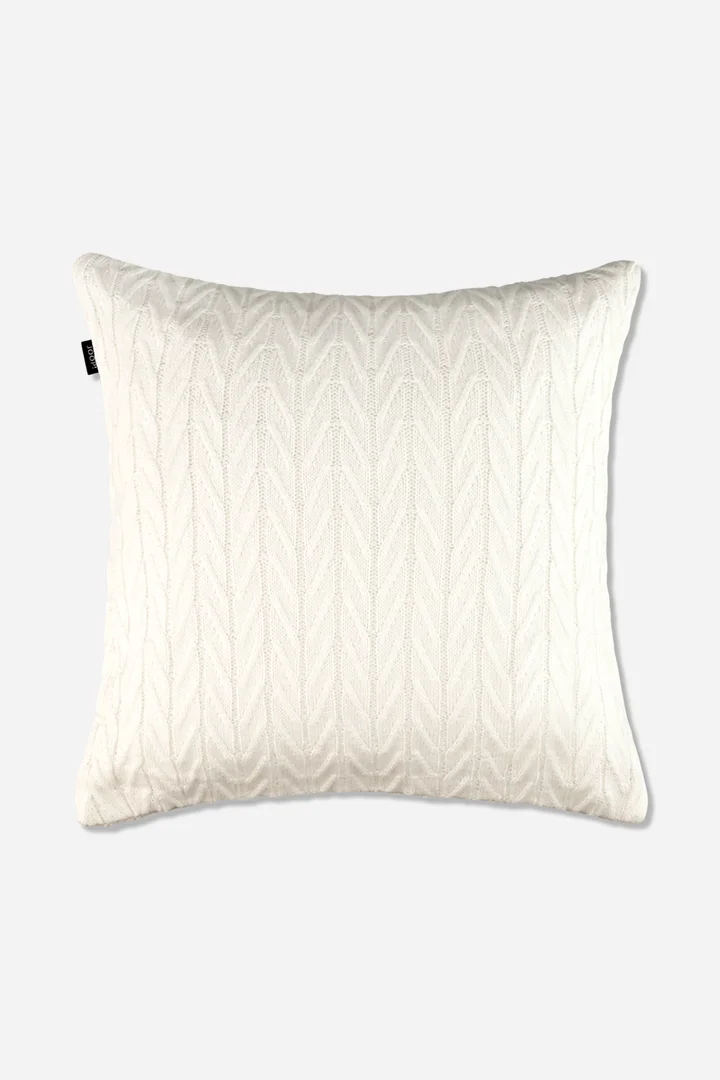 Führt zu Produktdetailseite „JOOP! WEAVELLE Zierkissenhülle 40x40 cm, Weiß"