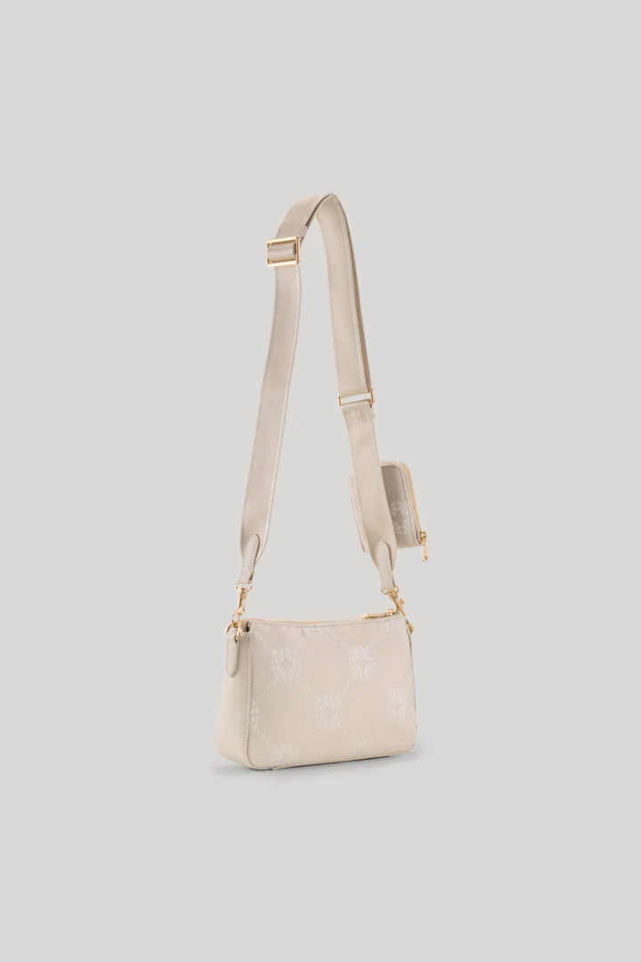 Führt zu Produktdetailseite „Schultertasche Mosaico Jasmina in Sand"