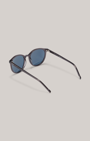 Okulary przeciwsłoneczne w kolorze szaro-niebieskim