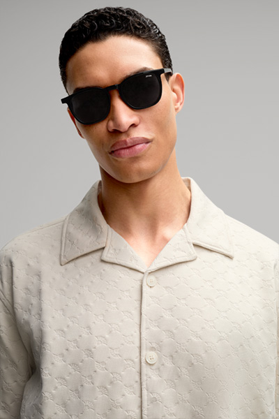 Führt zu Produktdetailseite „Sonnenbrille in Blau/Schwarz"