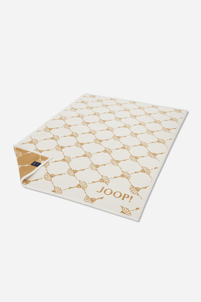 Führt zu Produktdetailseite „Wohndecke JOOP! OUTDOOR CORNFLOWER in Natur/Curry, 125 x 170 cm"