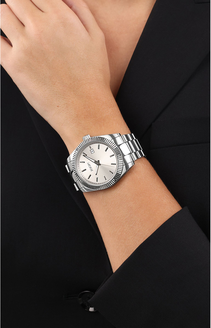 Unisex-Armbanduhr in Silber