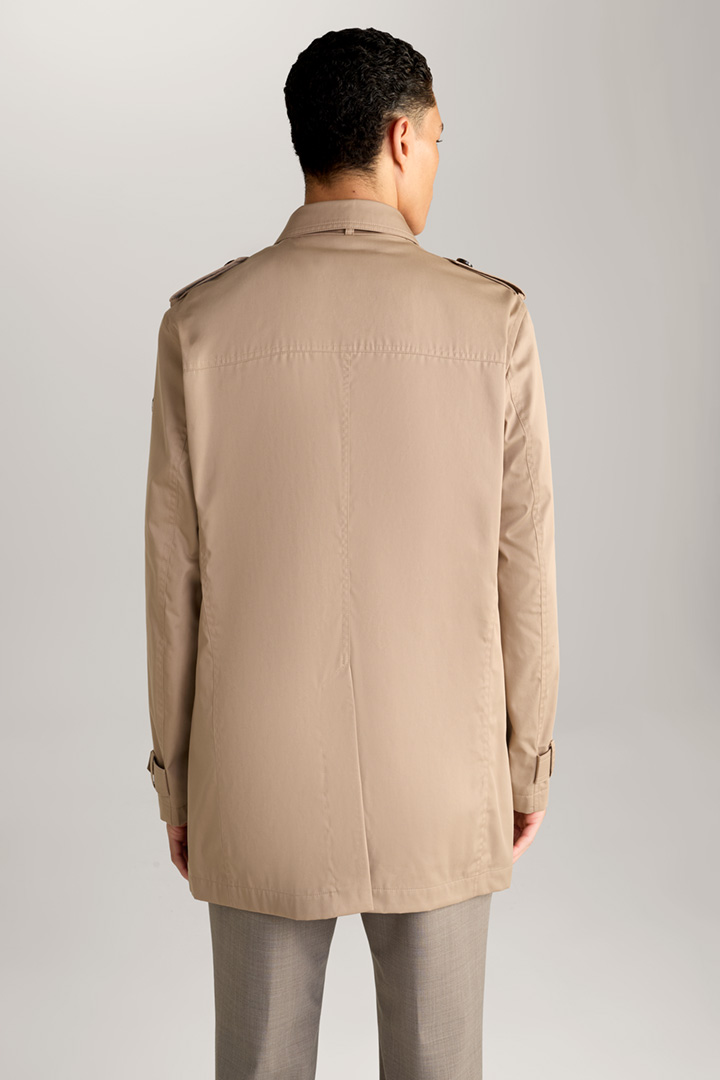 Thompson Trench Jacket in Beige