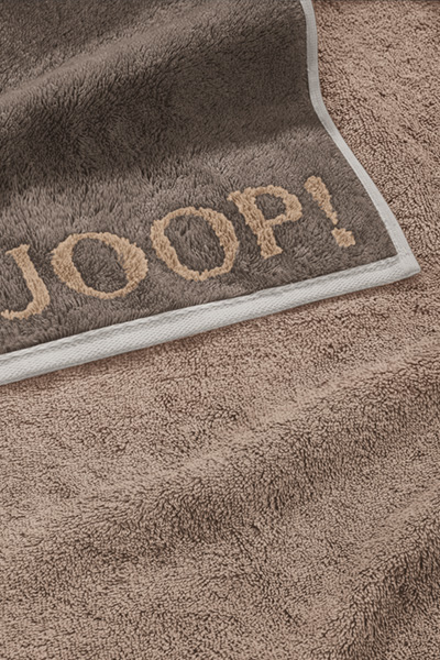 Guest towel JOOP! CONTOUR DOUBLEFACE in taupe