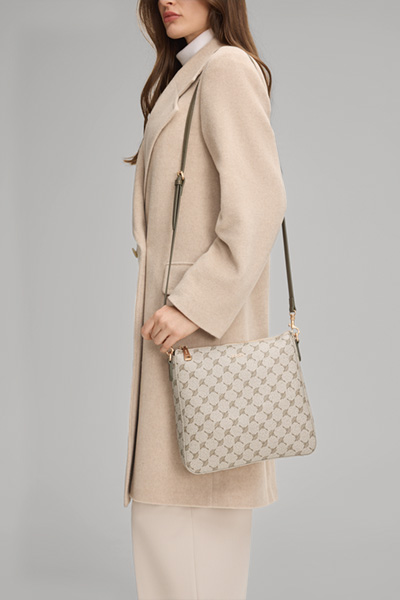 Mazzolino Jasmina Shoulder Bag in Khaki