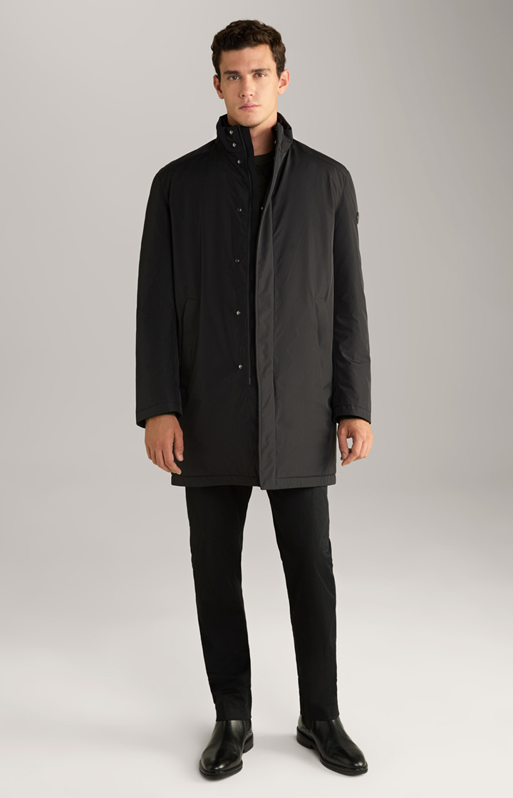 Tylen Water-repellent Coat in Black