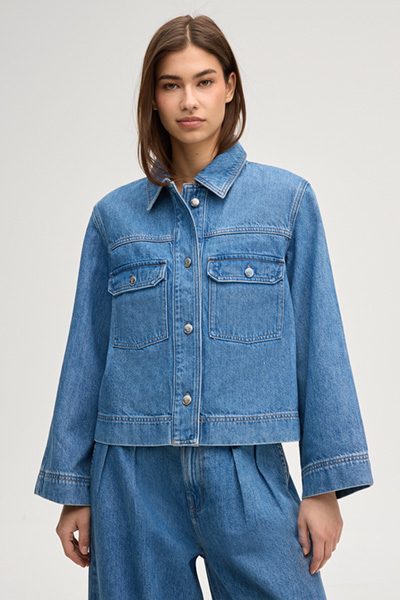 Jeansjacke Inoa in Denimblau