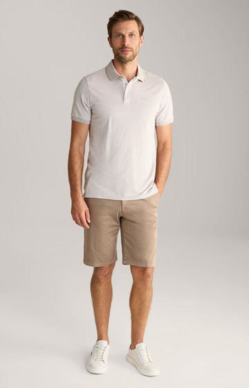 Percy Polo Shirt in Light Brown