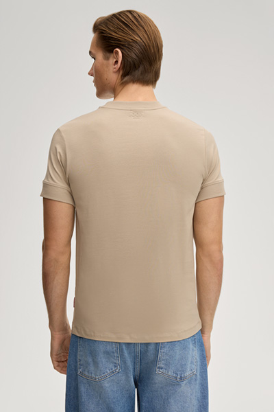 T-Shirt Cedric in Beige