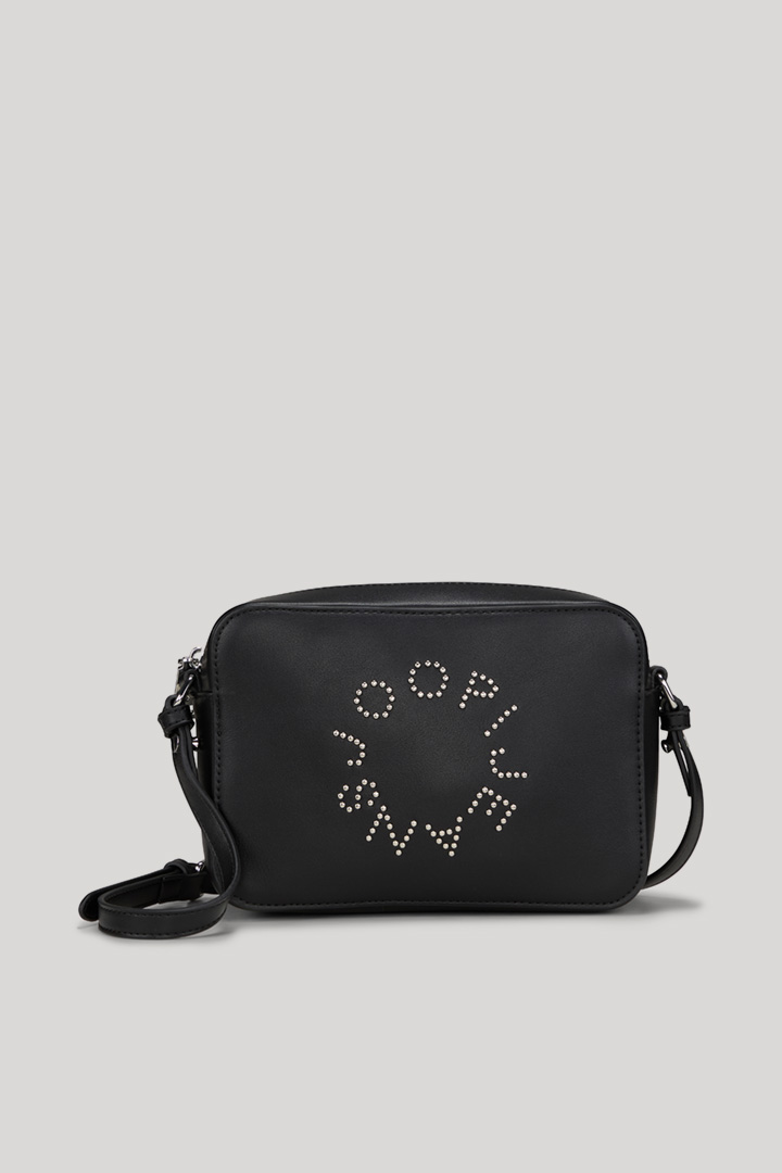 Leads to product detail page "Giro Borchia Cloe Shoulder Bag in Black"