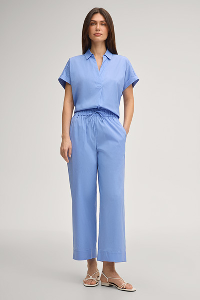 Basilia blouse in blue