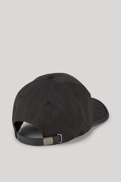 Favio Cornflower Cap in Black Pattern