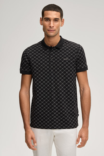 Paigam Polo Shirt in Black