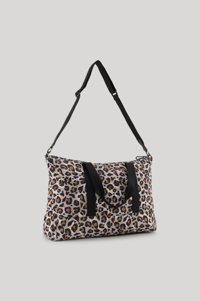 Weekender Giocoso Leo Lotte in Cognac/Beige/Schwarz Animalprint