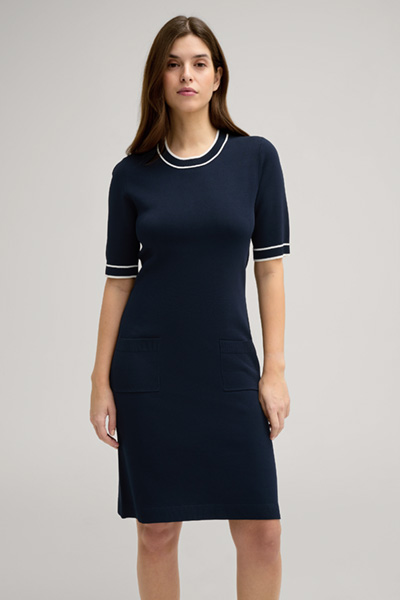 Kaleo Dress in Navy