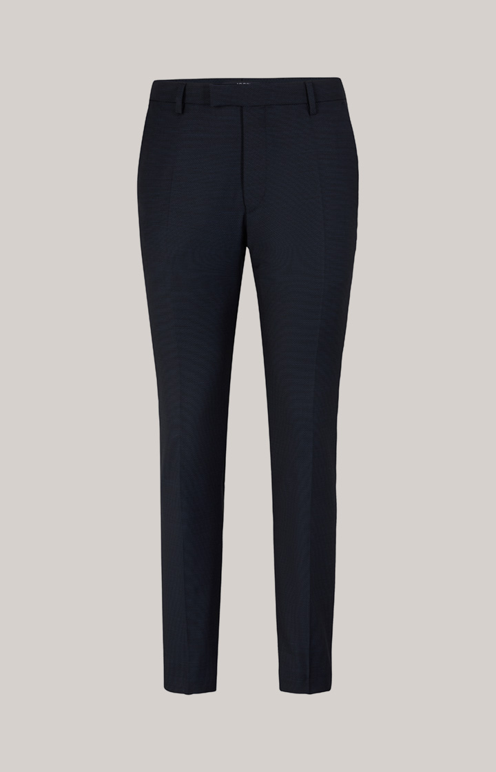 Gun Modular Virgin Wool Suit Trousers in Navy