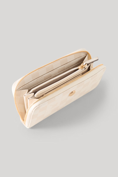 Führt zu Produktdetailseite „Geldbörse Cortina Piazza Melete in Ecru"