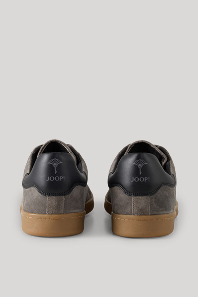 Führt zu Produktdetailseite „Sneaker Velluto Misto Ike in Dunkelgrau"