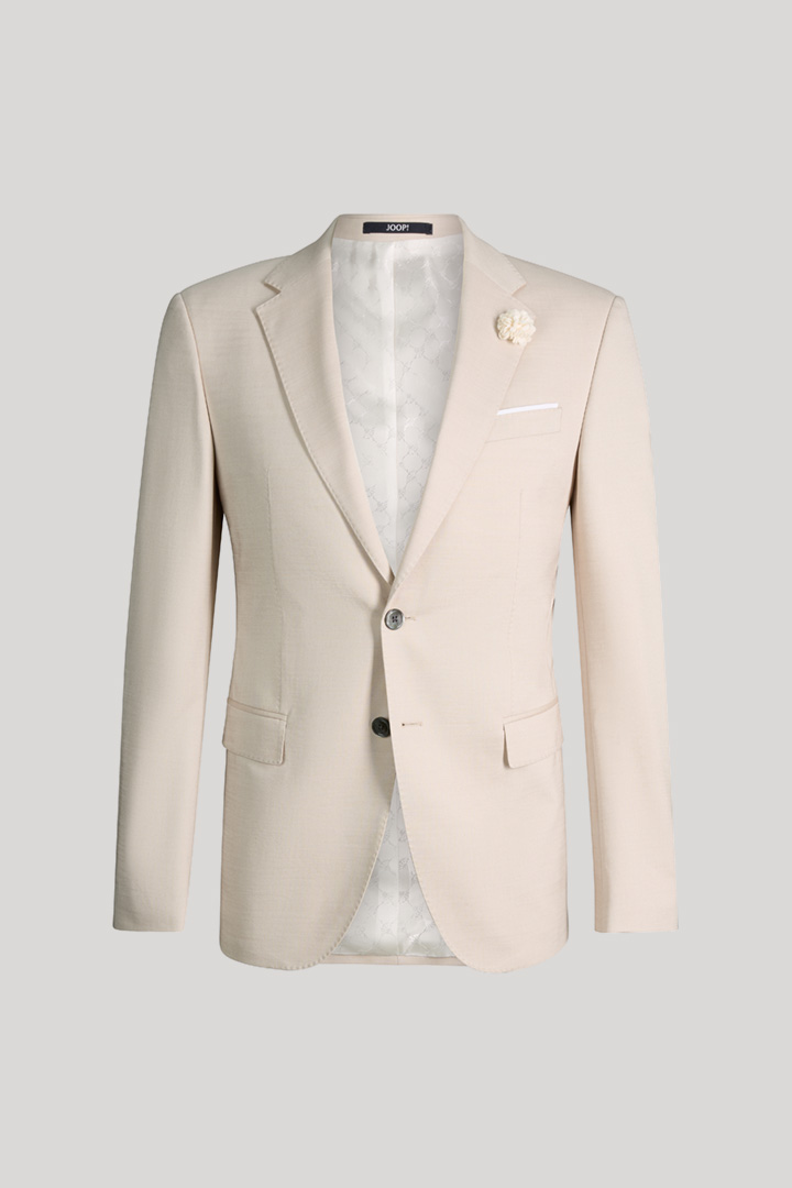 Führt zu Produktdetailseite „Wedding Baukasten-Sakko Herby in Hellbeige"