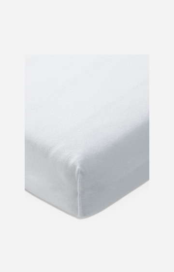 Fitted sheets in white