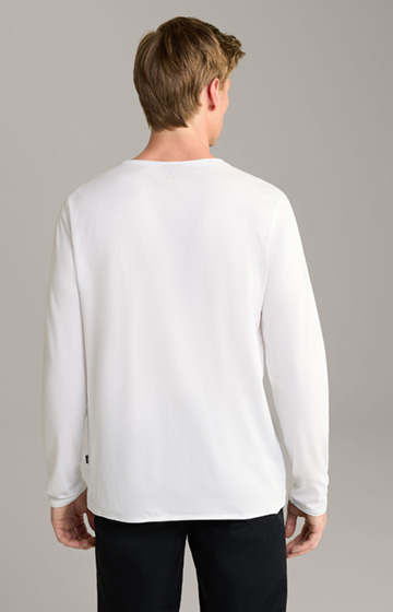 Koszulka Celio z długim rękawem w kolorze białym